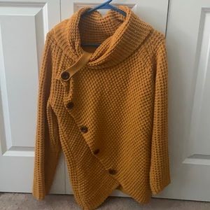 Cowl neck sweater